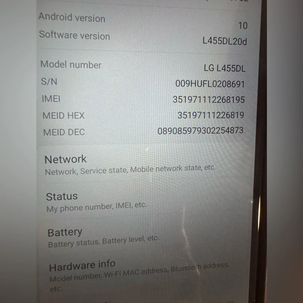LG TracFone Wireless Black Android Cell Phone